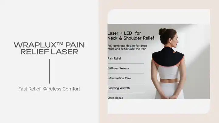WRAPLUX&trade; Pain Relief Laser by@Outfy