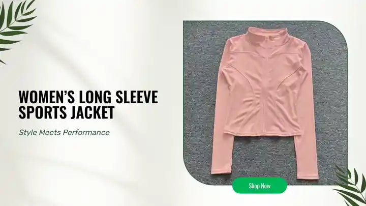 Women&rsquo;s Long Sleeve Sports Jacket by@Outfy